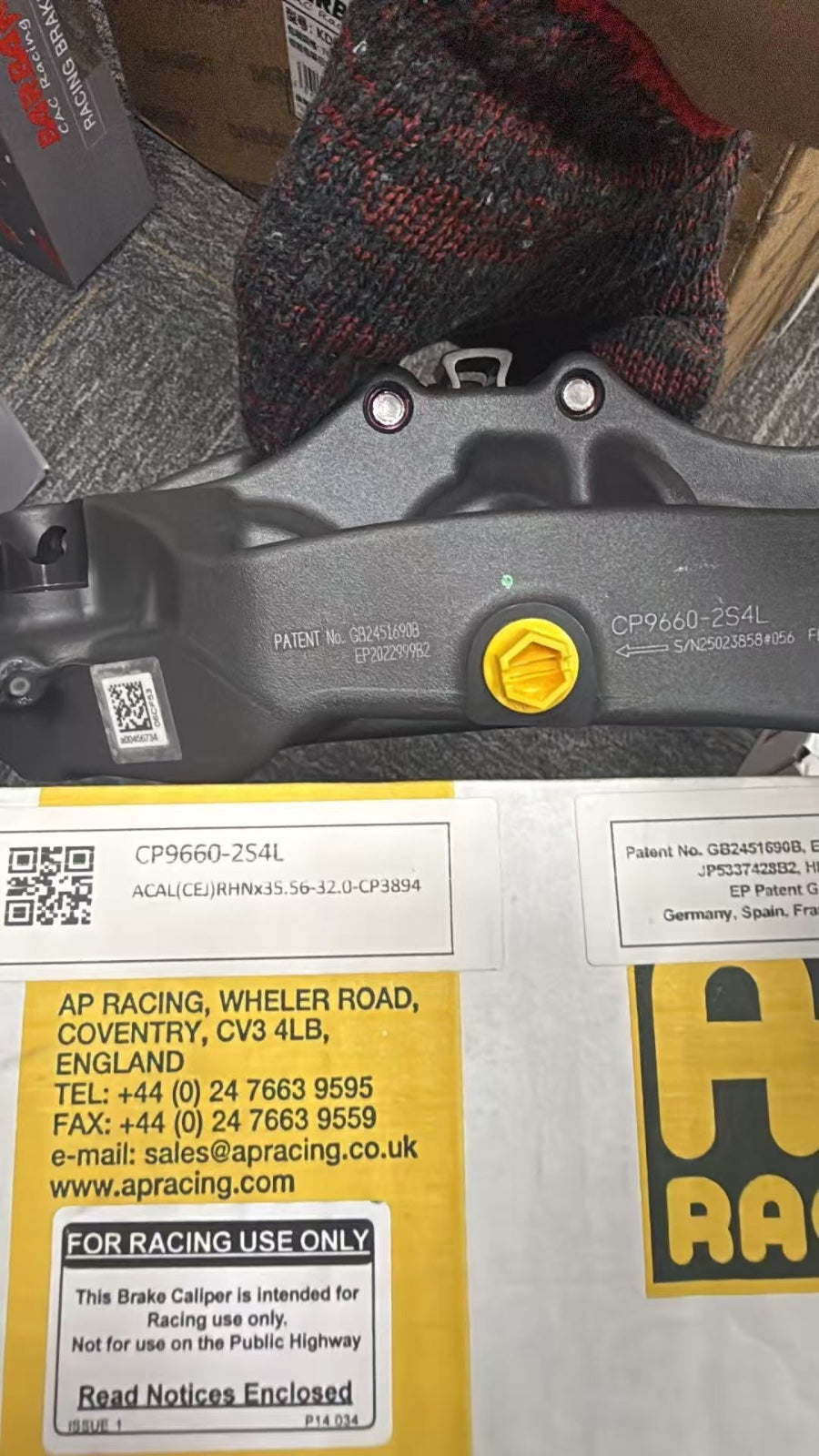 AP Racing CP9660 Pro 5000r